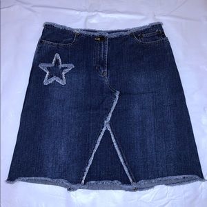 Abercrombie jean skirt